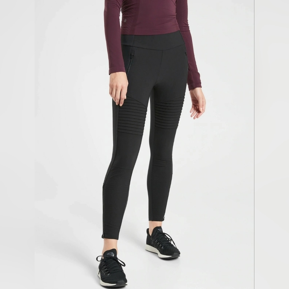 NWT Athleta Headlands Hybrid Moto Tight, Womens 6P